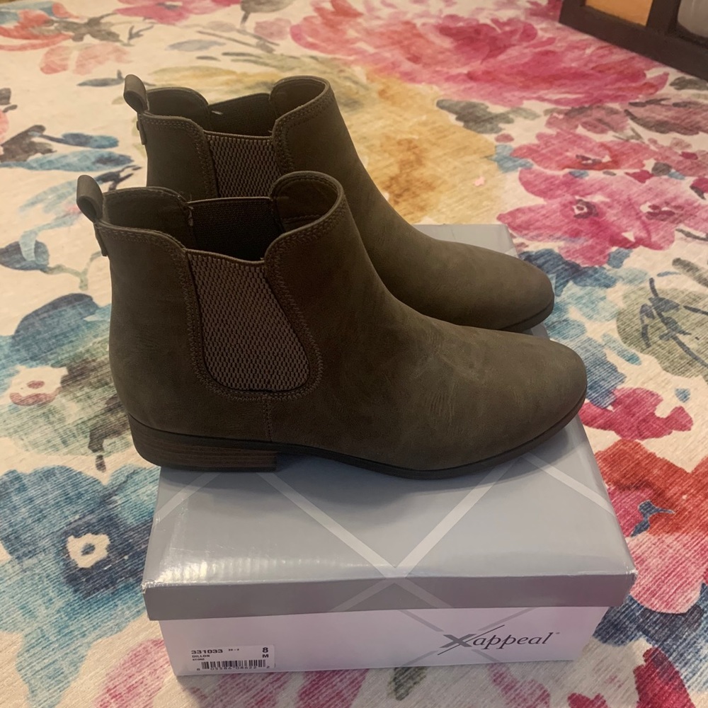 Xappeal Ankle Booties Brand New Size 8